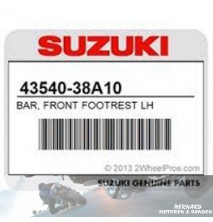 Bar Fr Footrest Suzuki 43540-38A10